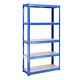 Five Tier Metal Shelving Unit Storage Racking Shelves Garage Collect From Store