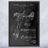Framed Toy Airplane Wall Art Print Pilot Gift Toy Collector Gift Hobby Store Art