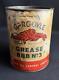 Gargoyle Vacuum Mobil Oil Grease Tin No3 Vintage Petrol Garage Advertising Can