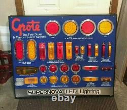 GROTE 00830 Vehicle Stop Turn Tail LED LIGHT Store DISPLAY Board Man Cave GARAGE