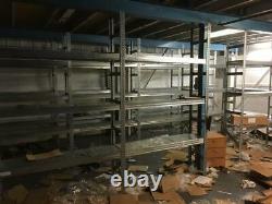 Galvanised Warehouse Store Garage Container Pallet Racking 120cm X 40cm X 250cm