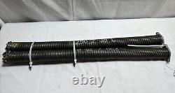 Garage Door Torsion Spring 250-2-35 Right and left Wound. 250 Wire 35 Qty 2