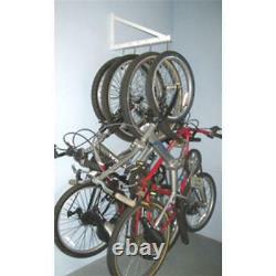 Garage Hanging Bicycle Rack storage 24 x 12 x 2 in. Store 4 Bikes
