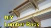 Garage Lumber Rack Easy Cheap Diy Project