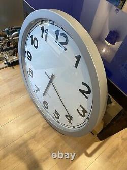 Giant Original Metal Karlsson Wall Clock. Ex Debenhams Store