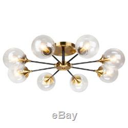 Glass LED Ceiling Lighting Furniture Store Bar Lamp Study Room Ceiling Fixtures