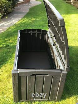 Gsd Glenwood Plastic Garden Storage Box Waterproof 5 Year Guarantee XL Size 390