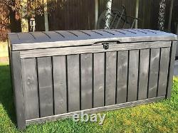 Gsd Glenwood Plastic Garden Storage Box Waterproof 5 Year Guarantee XL Size 390