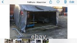 Heavy Duty Portable Garden Store. Garage for Mobility Scooter, Bikes, Mower, Hay