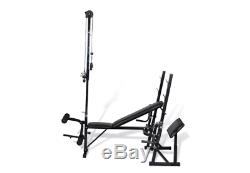 Home Garage Fitness Workout Bench Home Gym Store Away Padded Cushioned Exercise