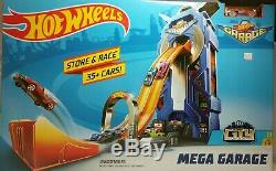 Hot Wheels Mega Garage City Store and Race 35 Plus Cars Brand New for Ages 5-8