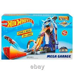 Hot Wheels Mega Garage Kids Play Toy Children's Store Up to 35 Cars