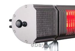 Infrared Heater Heating Master Heat, feat & Beat with LED Light and Speakers