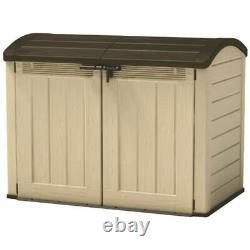 KETER Store-It-Out Ultra Outdoor Garden Storage Shed Garage Utility Bikes Large
