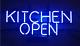 Kitchen Open Blue Neon Lamp Sign 14x8 Bar Lighting Garage Cave Store Artwork