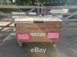 Knaack Rigid Site Store safe tool box van truck Garage vault on wheels £150+vat