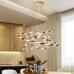 LED Exhibition Hall Ring Lights Chandelier Clothing Store Lamp Ceiling Fixtures