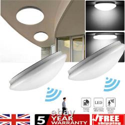 LED Wall & Ceiling Light Indoor Outdoor Porch with Sensor PIR Motion Detector UK