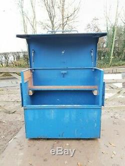 Large Blue Site Store tool box van Vault truck workshop Garage £249+vat D36