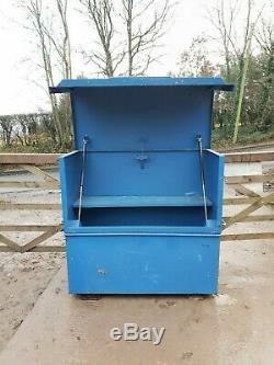 Large Blue Site Store tool box van Vault truck workshop shed Garage £249+vat D39