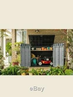 Large KETER ACE Store 4x5 FT Outdoor Garden Storage Shed Garage Backyard Bikes
