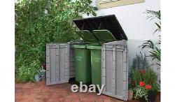 Large KETER MAX Store 4x5 FT Outdoor Garden Storage Shed Garage Backyard Bikes