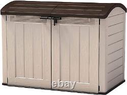 Large KETER Ultra 6x4 FT Store Outdoor Garden Storage Shed Garage Utility Bikes