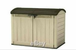Large KETER Ultra 6x4 FT Store Outdoor Garden Storage Shed Garage Utility Bikes