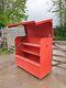 Large Red Site Store Tool Box Van Truck Workshop Garage, With Key £360+vat E70