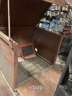 Large Site Store safe tool box ideal for pickup vault garage Workshop with keys