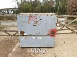 Large Site Store safe tool box van vault garage, Needs locks NO KEY £280+vat E49