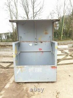 Large Site Store safe tool box van vault garage, Needs locks NO KEY £280+vat E49