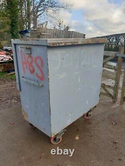 Large Site Store safe tool box van vault garage Workshop needs lock £260+vat E22