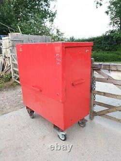 Large Site Store safe tool box van vault garage Workshop with Keys £300+vat A7