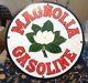 Magnolia Gasoline Porcelain Coated Sign Home Shop Store Garage Decor