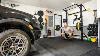 Man Builds Collapsible Home Gym In 2 Car Garage