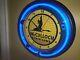 Mcculloch Chainsaw Lumberjack Landscaper Store Garage Man Cave Neon Clock Sign