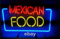 Mexican Food Store Neon Lamp Sign 14x10 Bar Lighting Garage Cave Pub Artwork