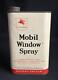 Mobil Socony Pegasus Vintage Window Spray Vacuum Petrol Garage Advertising Tin