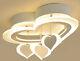 Modern Girl's Led Living Room Ceiling Lamp Romantic Love Fixture Store Lighting