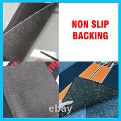 Motorcycle Parking Carpet For Honda Bikes Workshop Mat Display Anti Slip Rug HD
