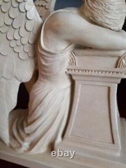 Mourning Angel Memorial sculpted Desk Statue Gift