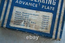 NOS MALLORY Advance Plate BUICK OLDS CAD PONT Hot Rod distributor ignition gm v8