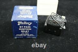 NOS MALLORY By-Pass Ignition Relay 1960-61 12 VOLT vintage hot rod distributor