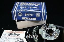 NOS MALLORY Dual POINT conversion MoPar Dodge Chrysler Plymouth DeSoto hot rod