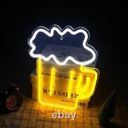 Neon Beer Sign Wall Led Shaped Night Light For Bar Store Party Club Pub Garage