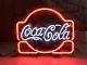 New Coca Cola Drink Bar Neon Sign 17x14 Beer Light Glass Store Garage Display