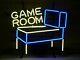 New Game Room Lamps Bar Neon Sign 17x14 Beer Light Glass Store Garage Display