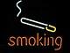New Smoking Cigarette Cigar Neon Sign 17x14 Light Glass Store Garage Display