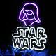 New Star Wars Darth Vader Bar Neon Sign 17x14 Light Glass Store Garage Display